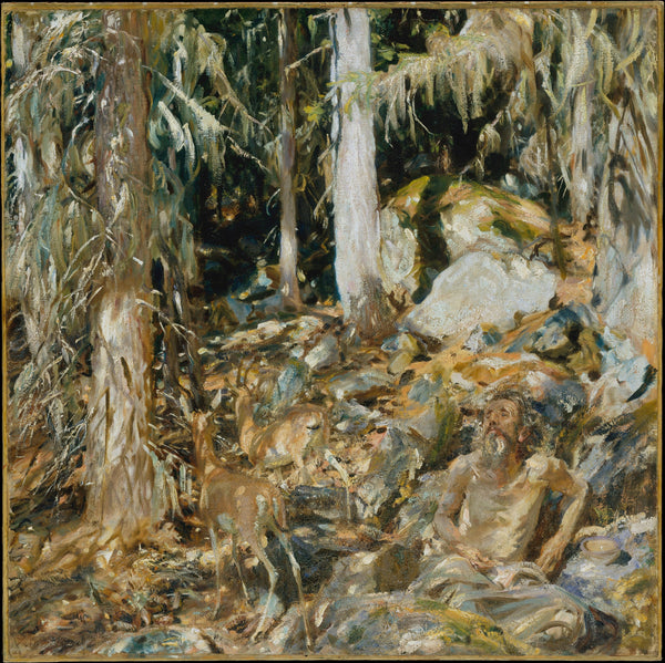 John Singer Sargent — The Hermit (Il solitario) | Fine Art Print