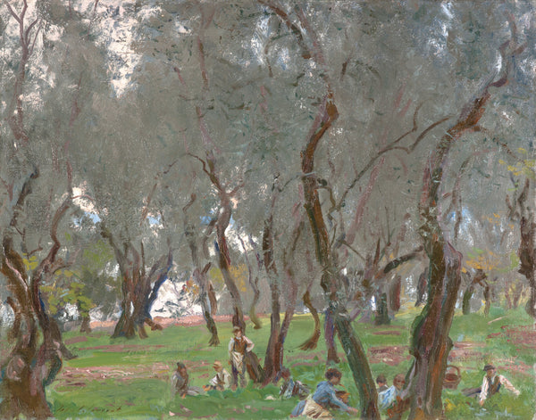 John Singer Sargent — The Olive Grove | Fine Art Print
