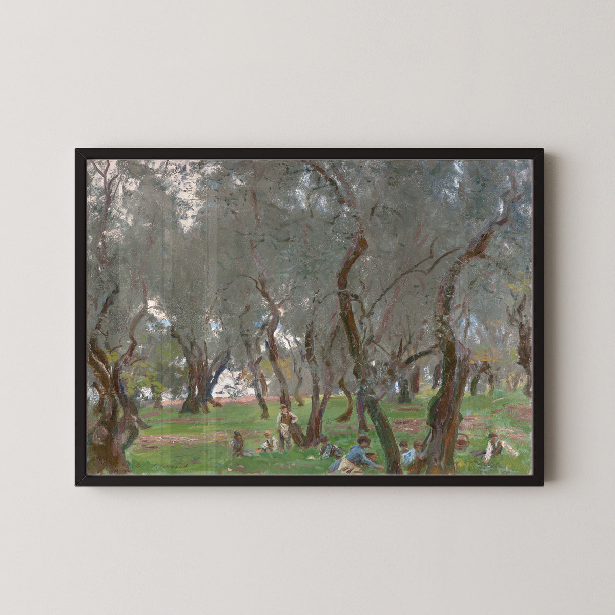 John Singer Sargent — The Olive Grove | Fine Art Print - 9ArtPrints