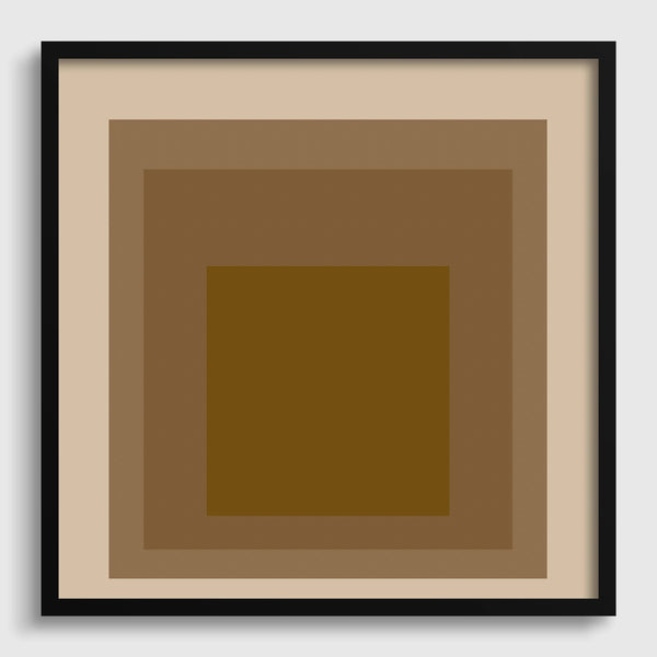 Going Dutch — Homage to the Square | Mid-Century Modern Art Print