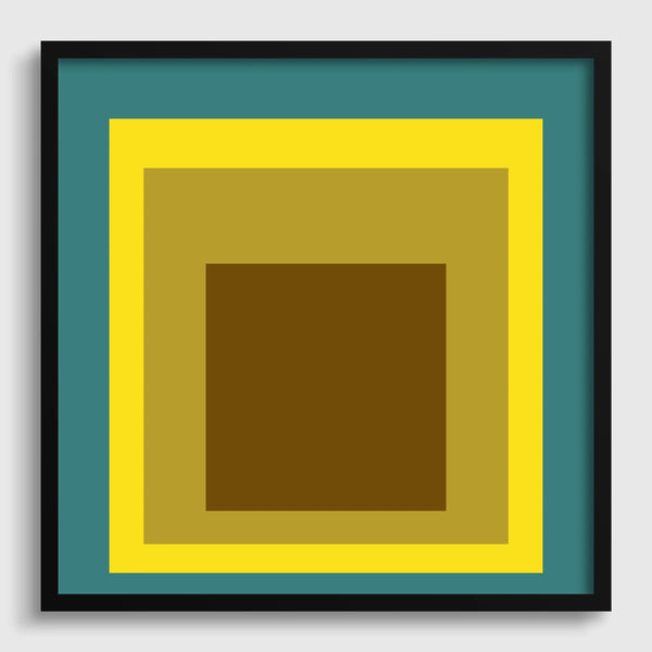 Memento — Homage to the Square | Mid-Century Modern Art Print