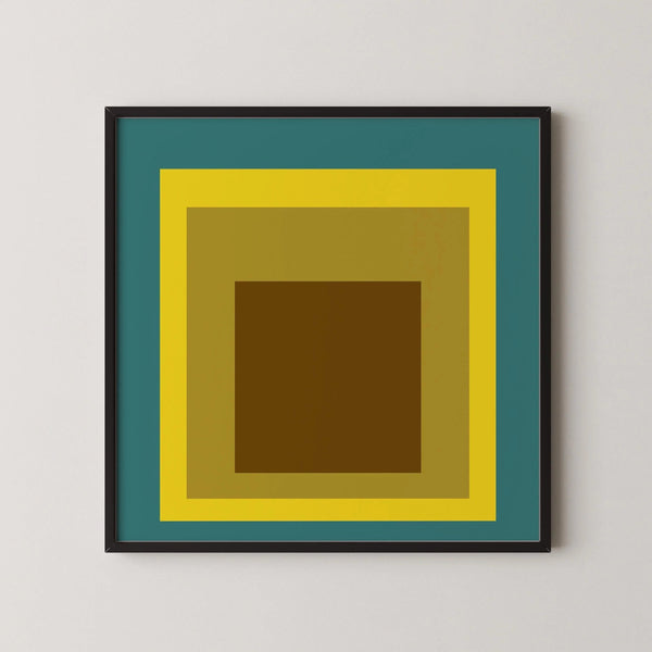 Memento — Homage to the Square | Mid-Century Modern Art Print