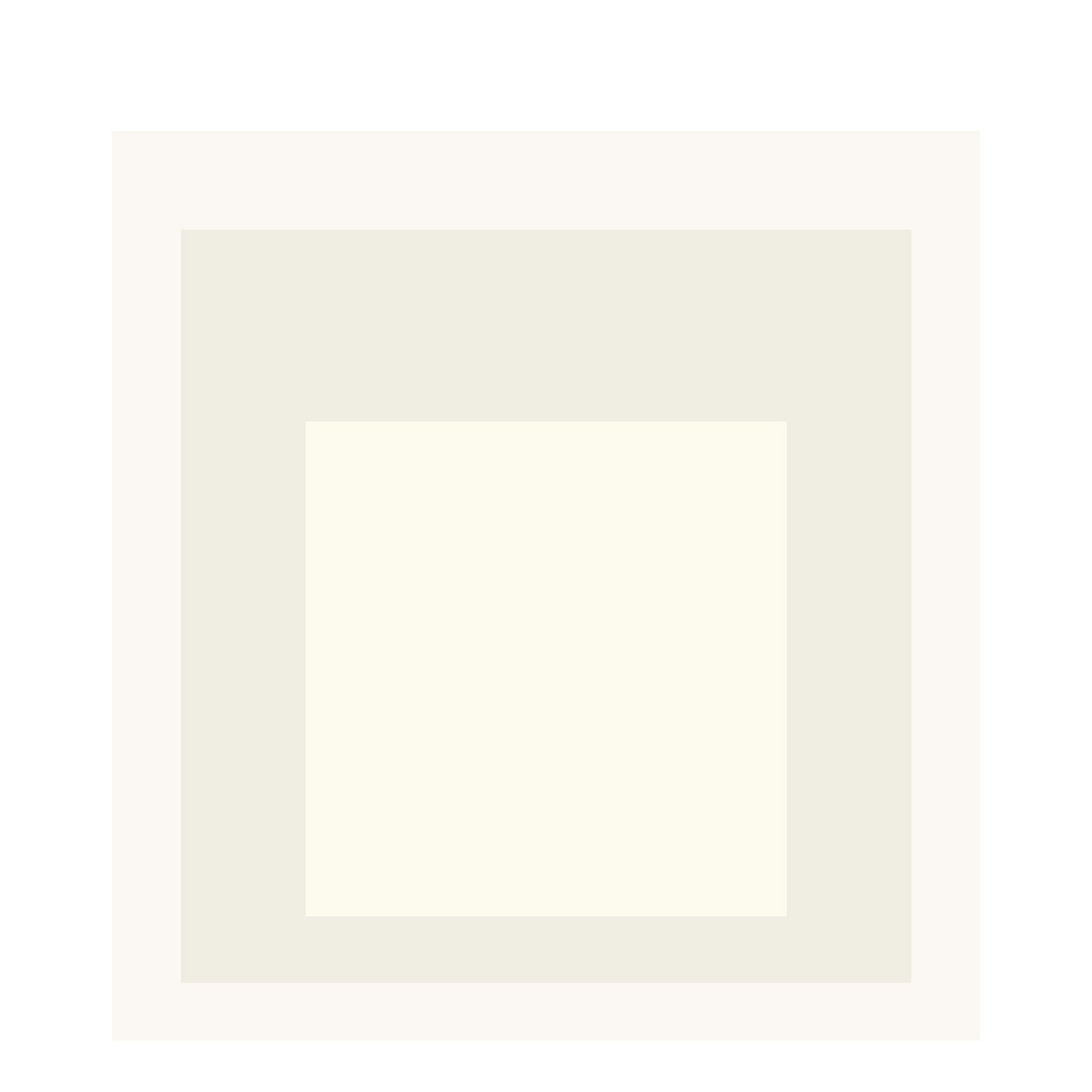 Josef Albers Inspired 'Devil' Giclee Print: Mid - Century Modern Art, Handframed Option (1x1) - 9ArtPrints