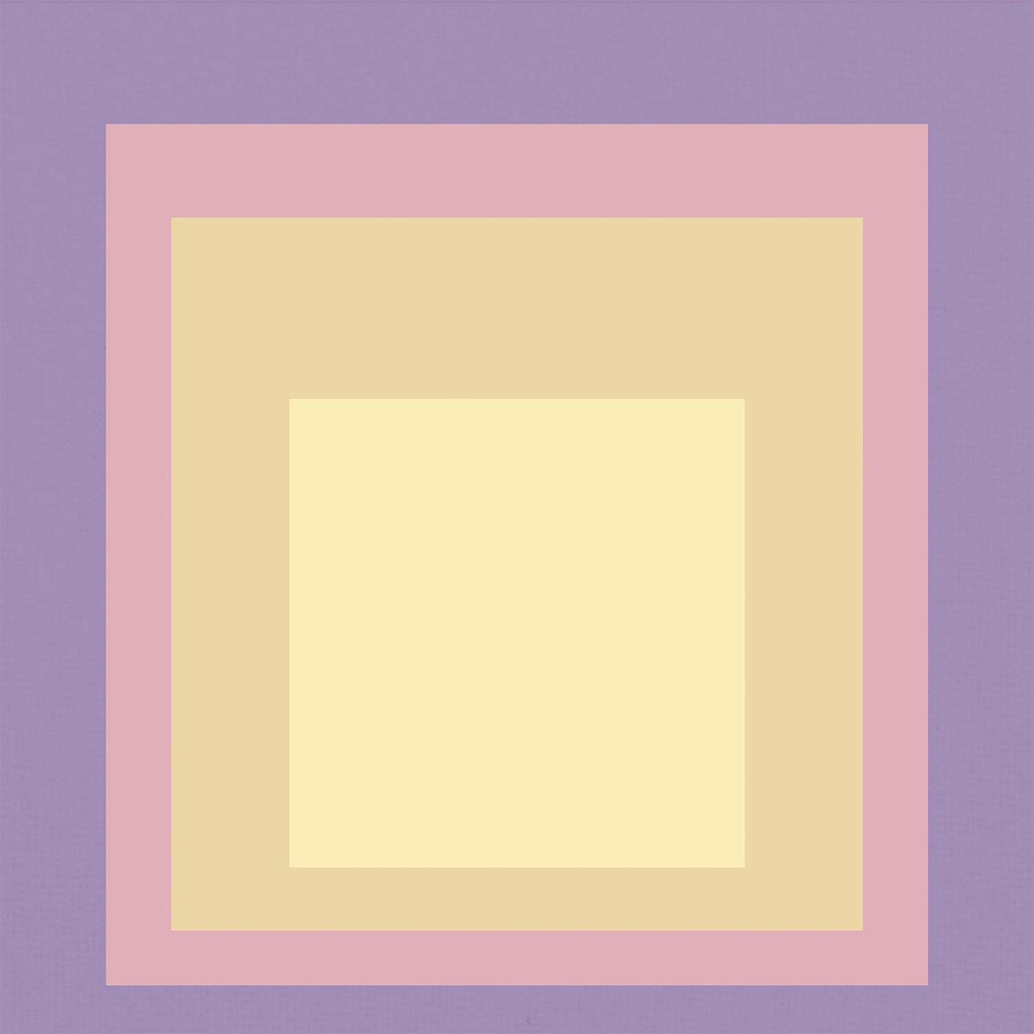 Josef Albers Inspired Dusk Art Print: Mid - Century Modern Homage to the Square - 9ArtPrints