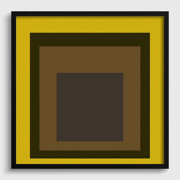 Harvest — Homage to the Square | Mid-Century Modern Art Print