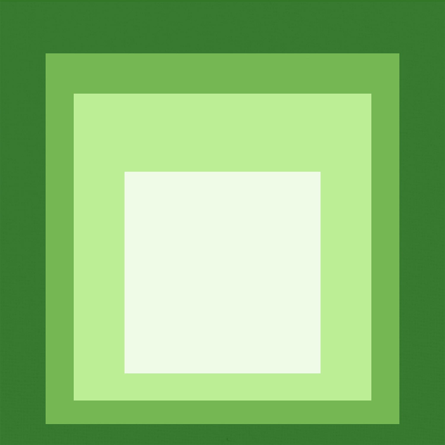 Josef Albers Inspired 'Homage to the Square' Giclee Print: Mid - Century Modern Art - 9ArtPrints