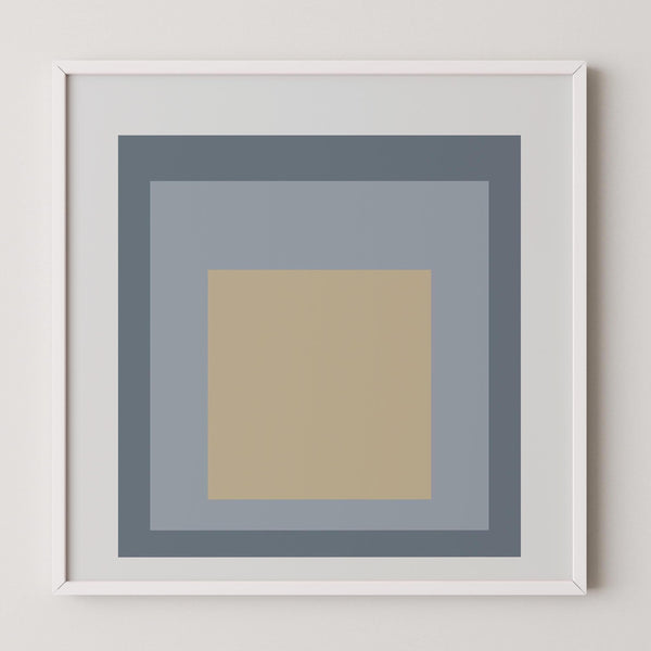 Homage to the Square (Classic) | Mid-Century Modern Art Print