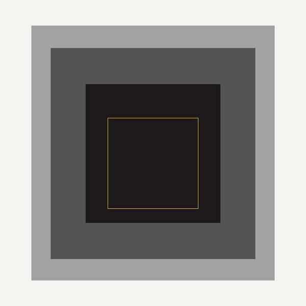 Infinite — Homage to the Square | Mid-Century Modern Art Print