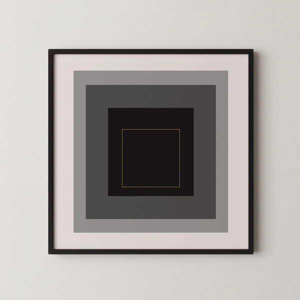 Infinite — Homage to the Square | Mid-Century Modern Art Print