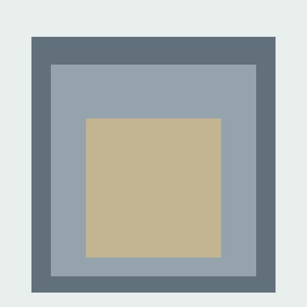 Homage to the Square (Classic) | Mid-Century Modern Art Print
