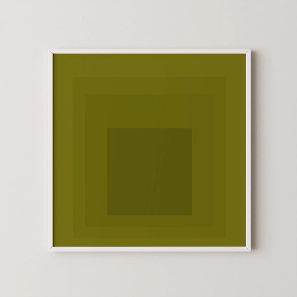 Zeytoun — Homage to the Square | Mid-Century Modern Art Print