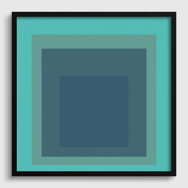 Meadow — Homage to the Square | Mid-Century Modern Art Print