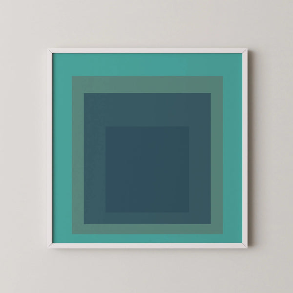 Meadow — Homage to the Square | Mid-Century Modern Art Print