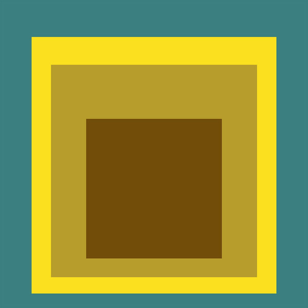 Memento — Homage to the Square | Mid-Century Modern Art Print