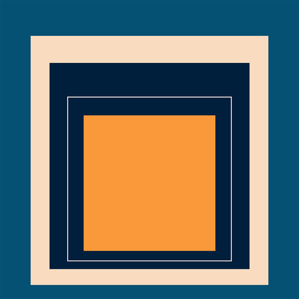 Metro — Homage to the Square | Mid-Century Modern Art Print