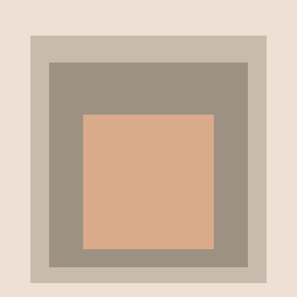 Oaxaca — Homage to the Square | Mid-Century Modern Art Print