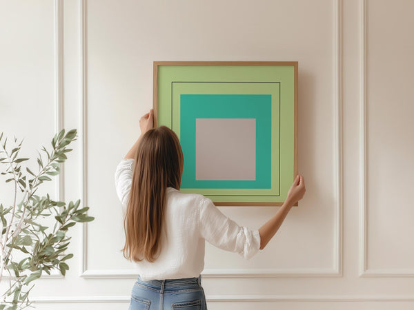 Pandan — Homage to the Square | Mid-Century Modern Art Print