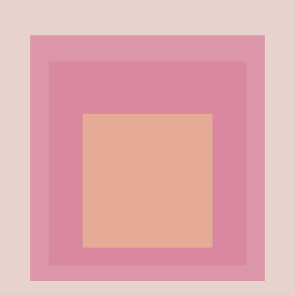 Patricia — Homage to the Square | Mid-Century Modern Art Print
