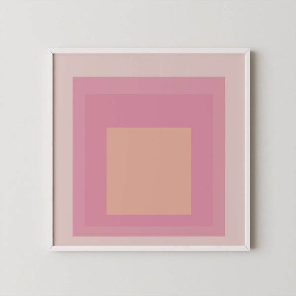 Patricia — Homage to the Square | Mid-Century Modern Art Print