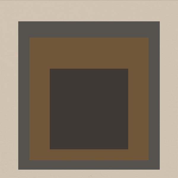 Sienna — Homage to the Square | Mid-Century Modern Art Print