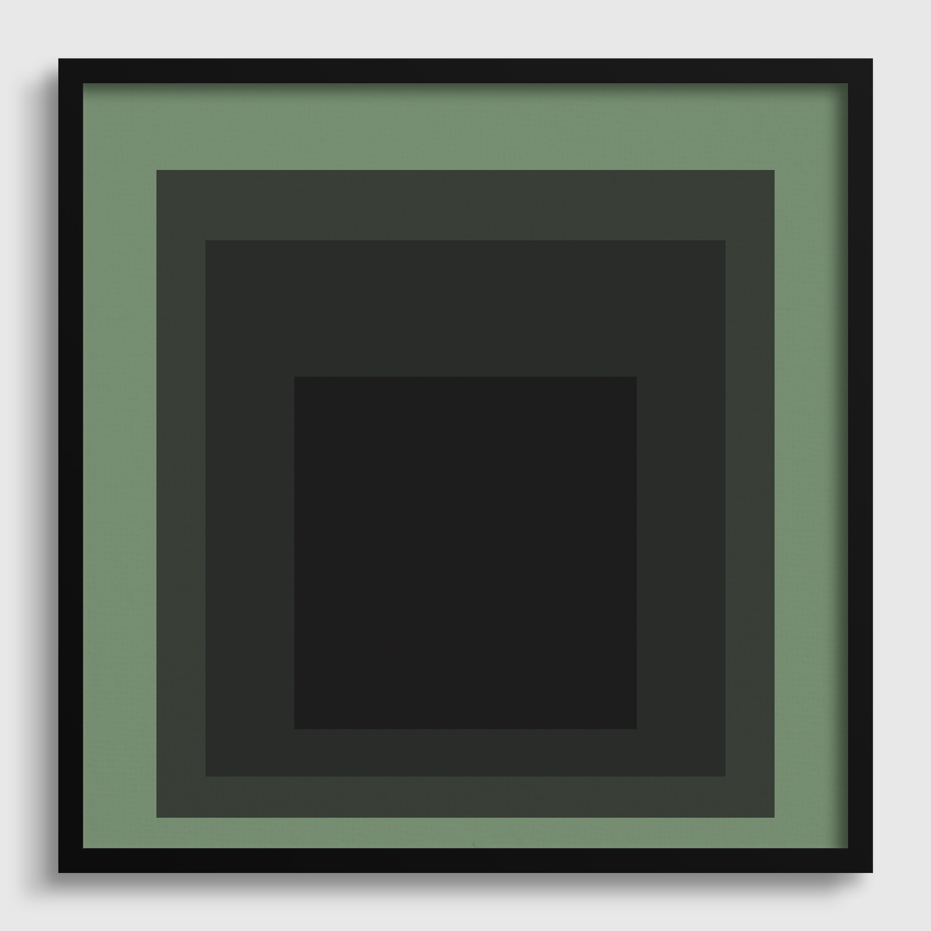 Josef Albers Inspired 'Sleep' Giclée Print: Mid - Century Modern Art, Handframed Option - 9ArtPrints
