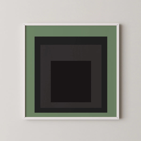 Sleep — Homage to the Square | Mid-Century Modern Art Print
