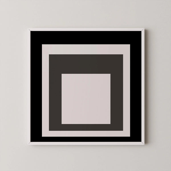 Smoking — Homage to the Square | Mid-Century Modern Art Print
