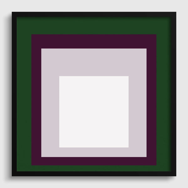 Temple — Homage to the Square | Mid-Century Modern Art Print