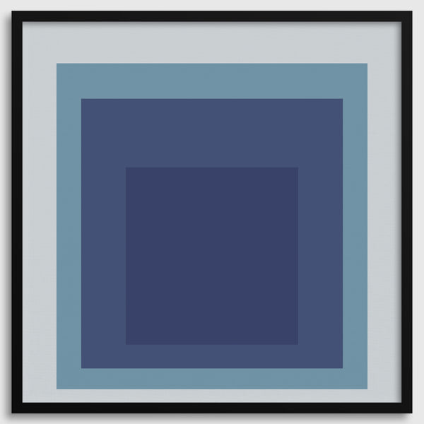 Tide — Homage to the Square | Mid-Century Modern Art Print