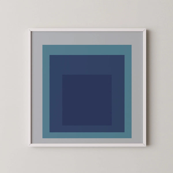 Tide — Homage to the Square | Mid-Century Modern Art Print