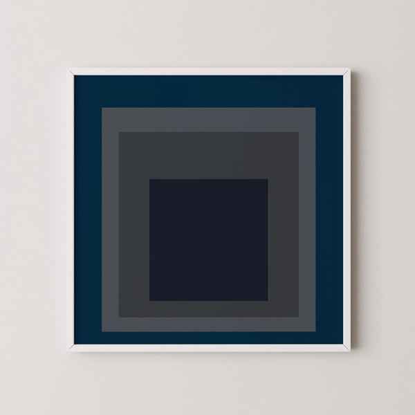 Pureheart — Homage to the Square | Mid-Century Modern Art Print