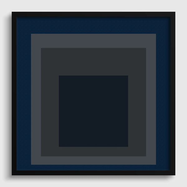 Pureheart — Homage to the Square | Mid-Century Modern Art Print