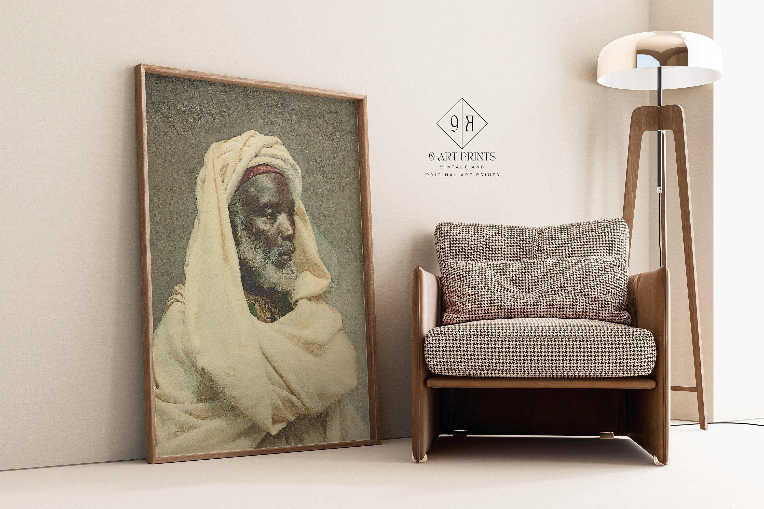 Josep Tapir√≥ Bar√≥ - Moorish Elder | Famous Orientalist Art (available handframed or unframed) - 9ArtPrints