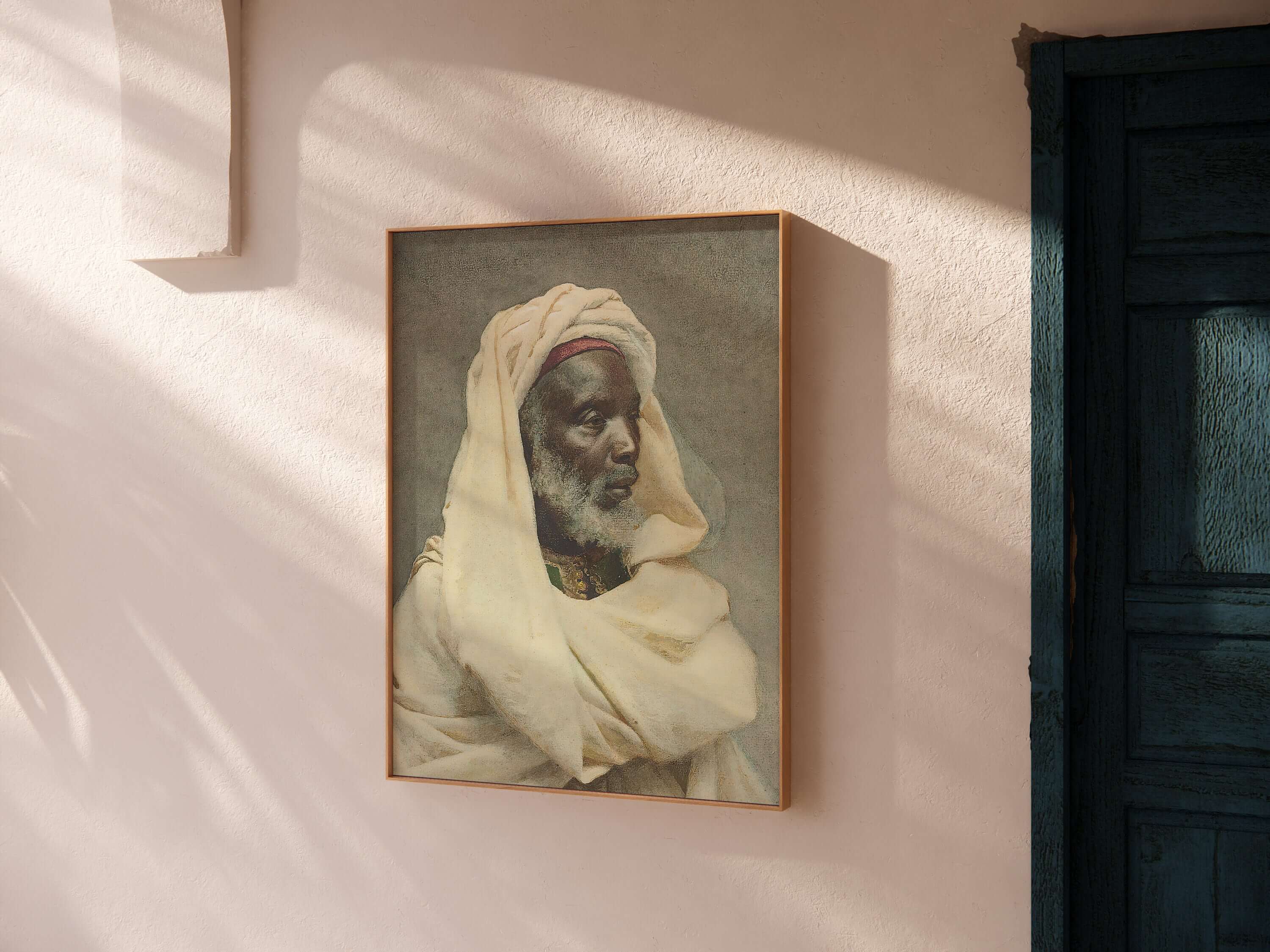 Josep Tapiró Baró - Moorish Elder | Famous Orientalist Art (available framed or unframed) - 9ArtPrints