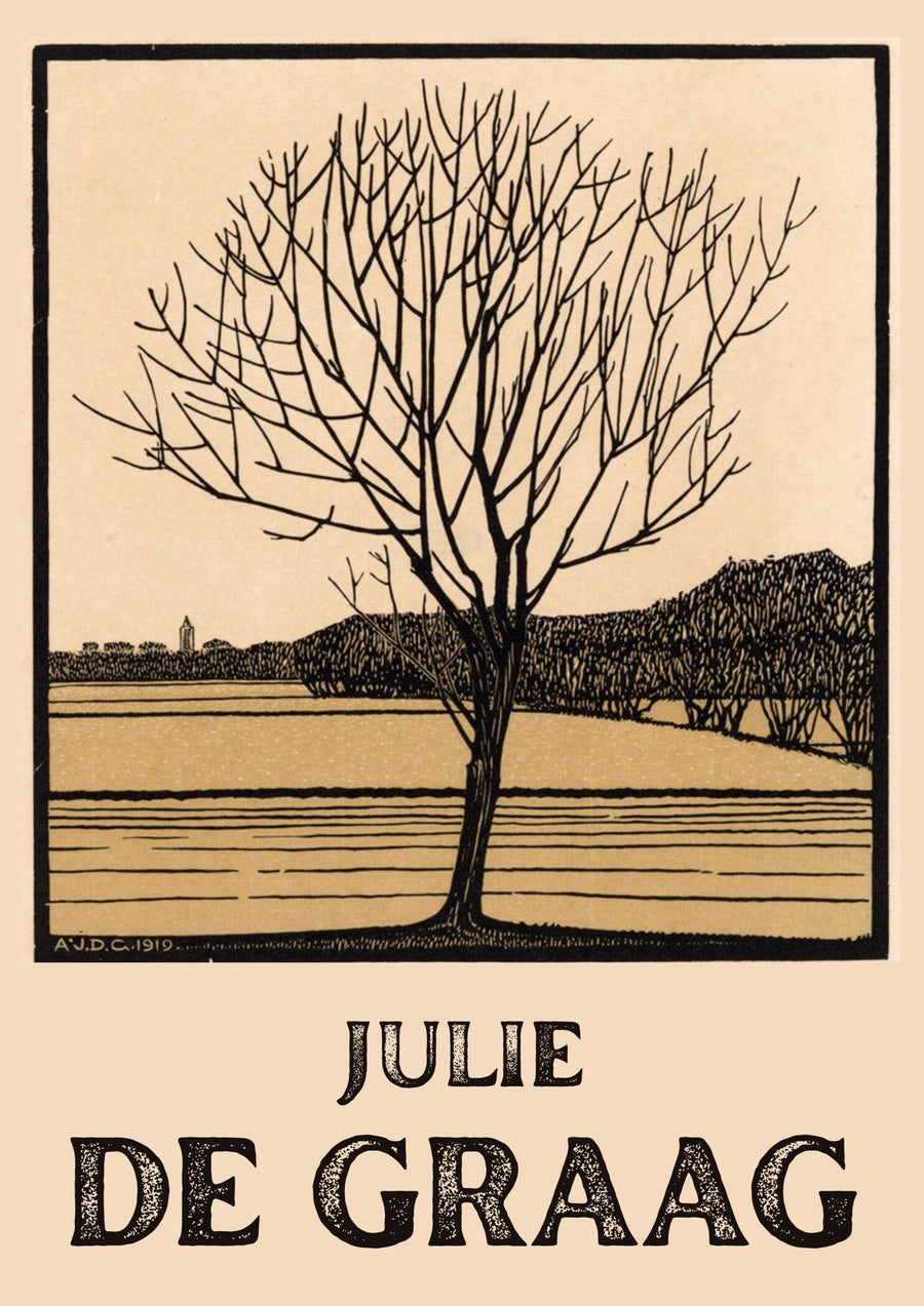 Julie de Graag — Kale Bloom | Fine Art Print shown to scale on a wall above a sofa
