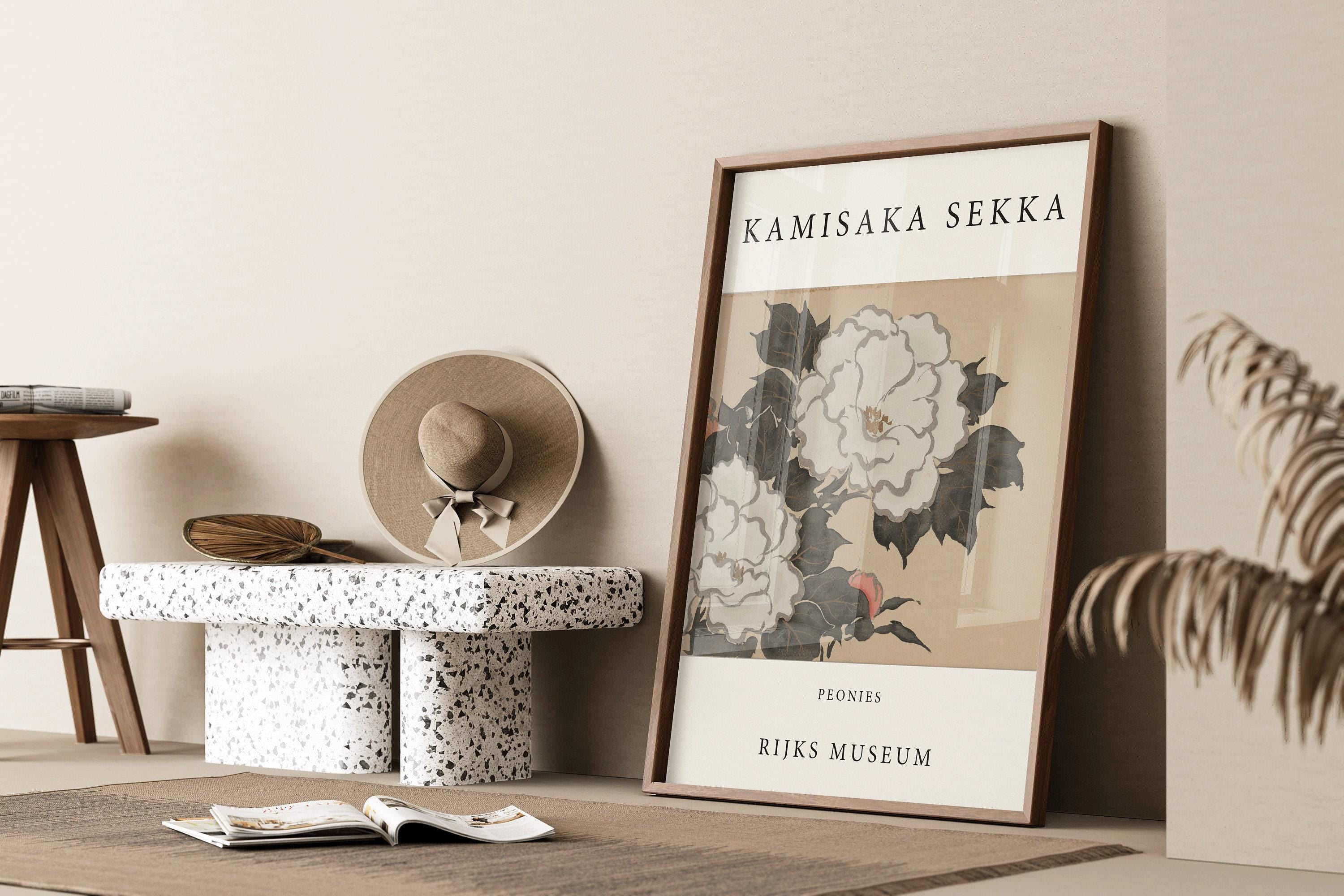 Kamisaka Sekka - Peonies | PREMIUM GICLÉE PRINT | Vintage Japanese Woodblock Art (available handframed or unframed) - 9ArtPrints