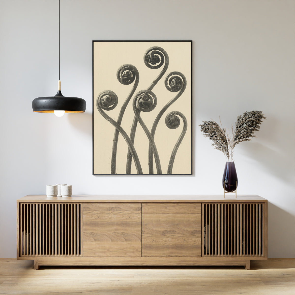 Karl Blossfeldt — Adiantum pedatum | Botanical Photograph Print