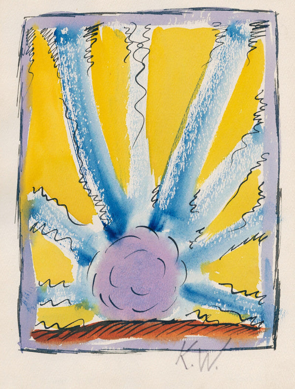 Karl Wiener — From My Life No. 14 | Modernist Abstract Print