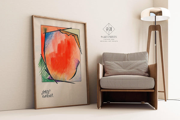 Karl Wiener — Umriss (Outline) | Modernist Abstract Print