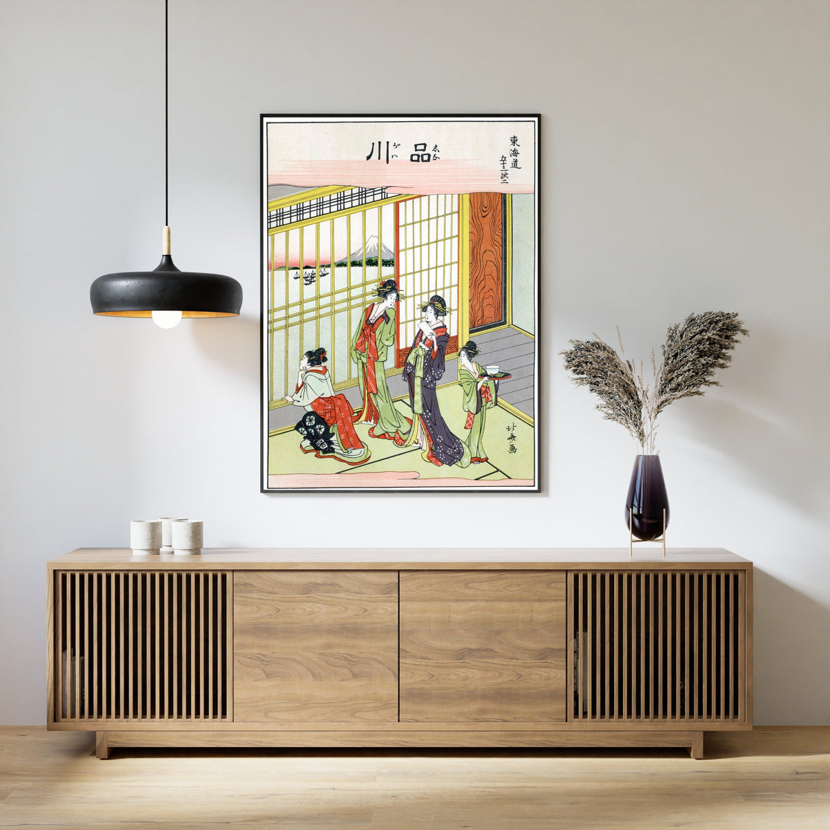 Katsushika Hokusai — Shinagawa | Japanese Woodblock Print (Ukiyo-e) - 9ArtPrints