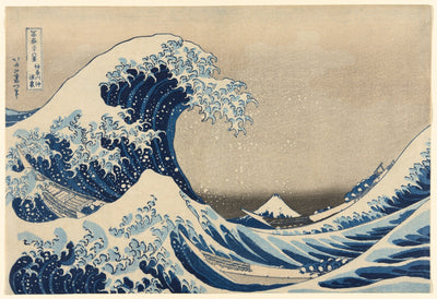 Katsushika Hokusai — The Great Wave off Kanagawa | Ukiyo-e Print - 9ArtPrints