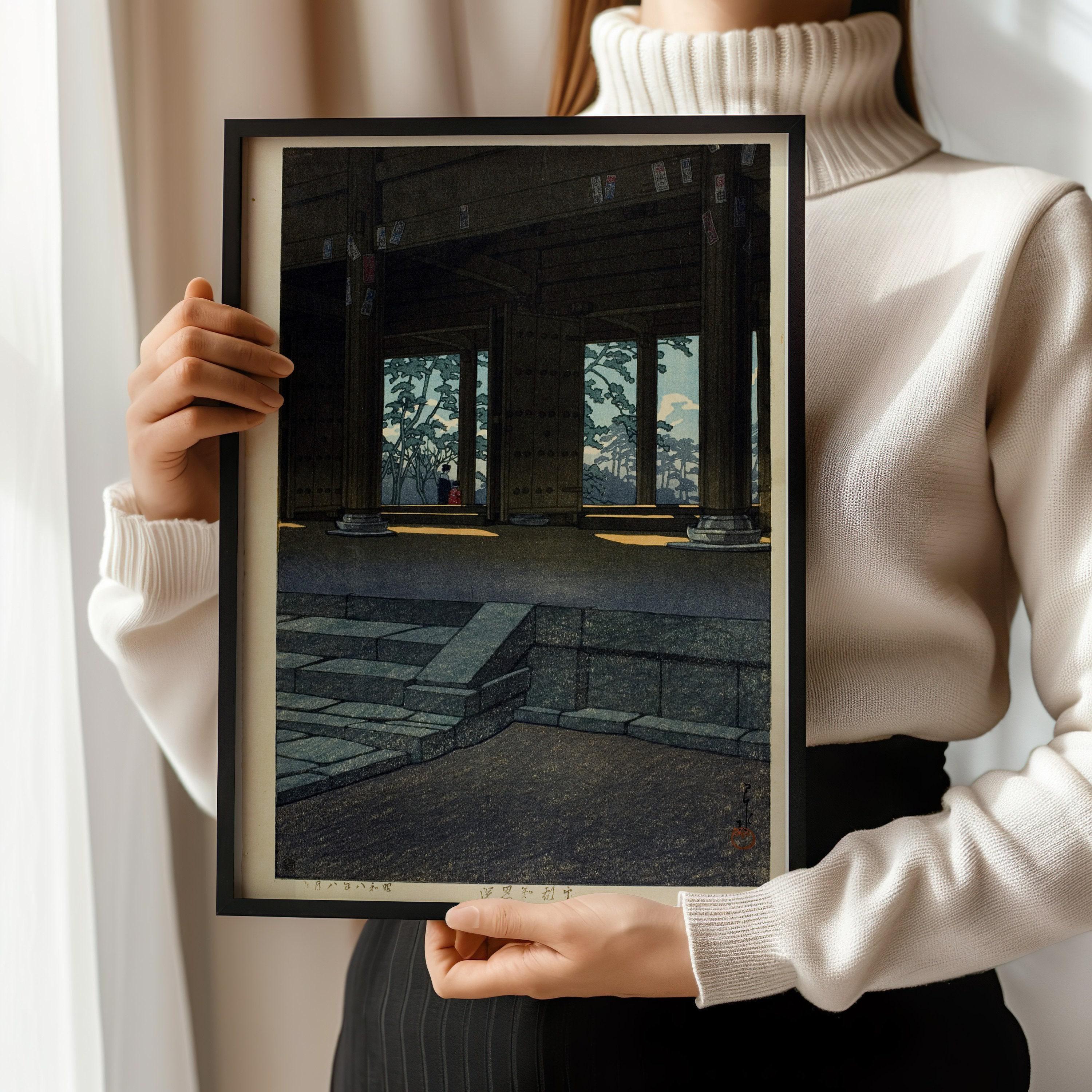 Kawase Hasui - Chion Temple, Kyoto | PREMIUM GICLÉE PRINT | Vintage Japanese Woodcut Art (available handframed or unframed) - 9ArtPrints