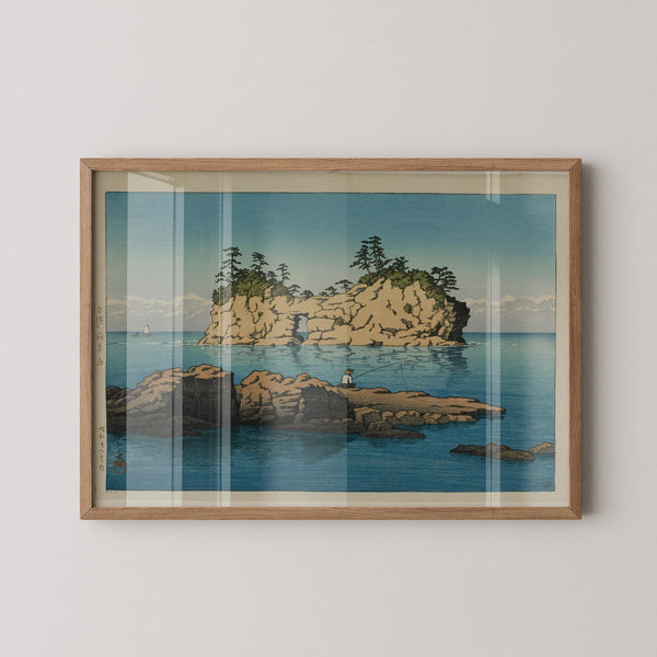 Kawase Hasui — Engetsu Island Giclee Print: Japanese Vintage Art | Japanese Woodblock Print (Shin Hanga)
