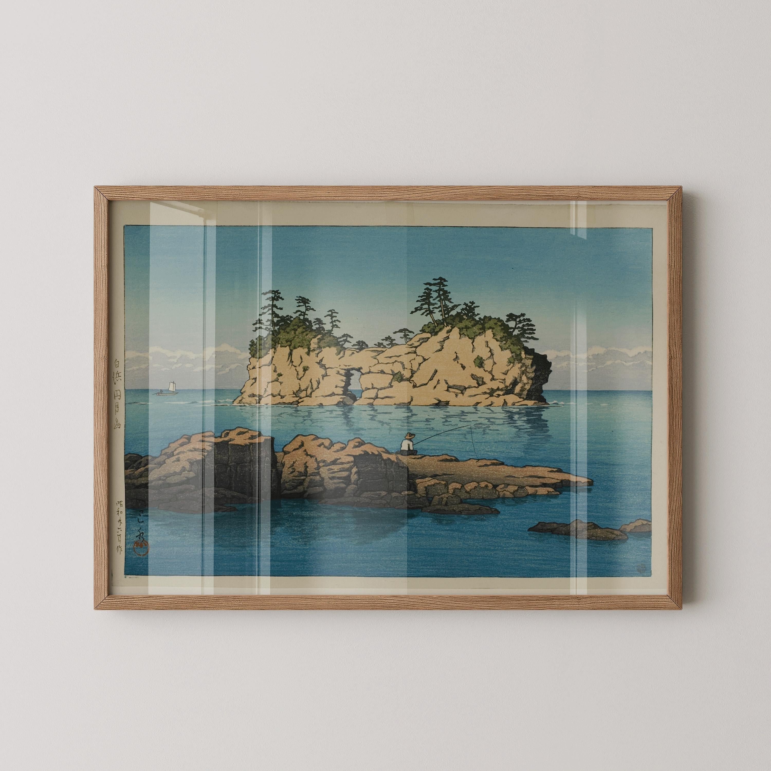 Kawase Hasui - Engetsu Island | PREMIUM GICLÉE PRINT | Japanese Vintage Art (available handframed or unframed) - 9ArtPrints