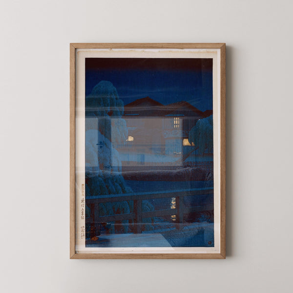 Kawase Hasui — Gosai Canal Giclee Print: Vintage Japanese Woodcut Art | Japanese Woodblock Print (Shin Hanga)