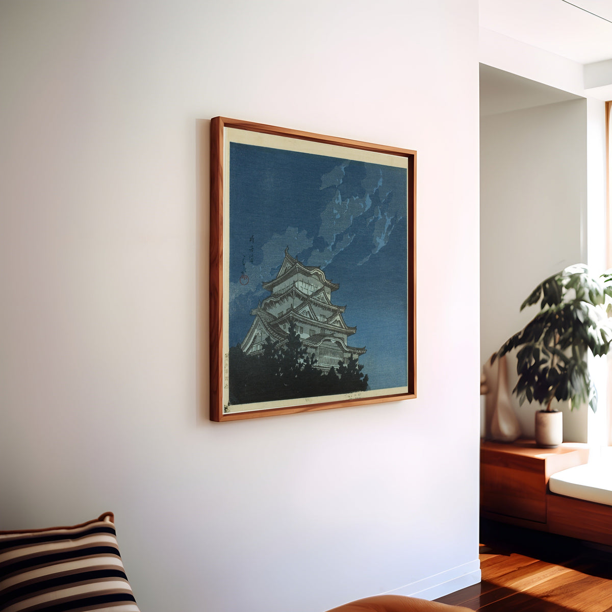 Kawase Hasui — Himeji Castle | Japanese Woodblock Print (Shin Hanga) - 9ArtPrints