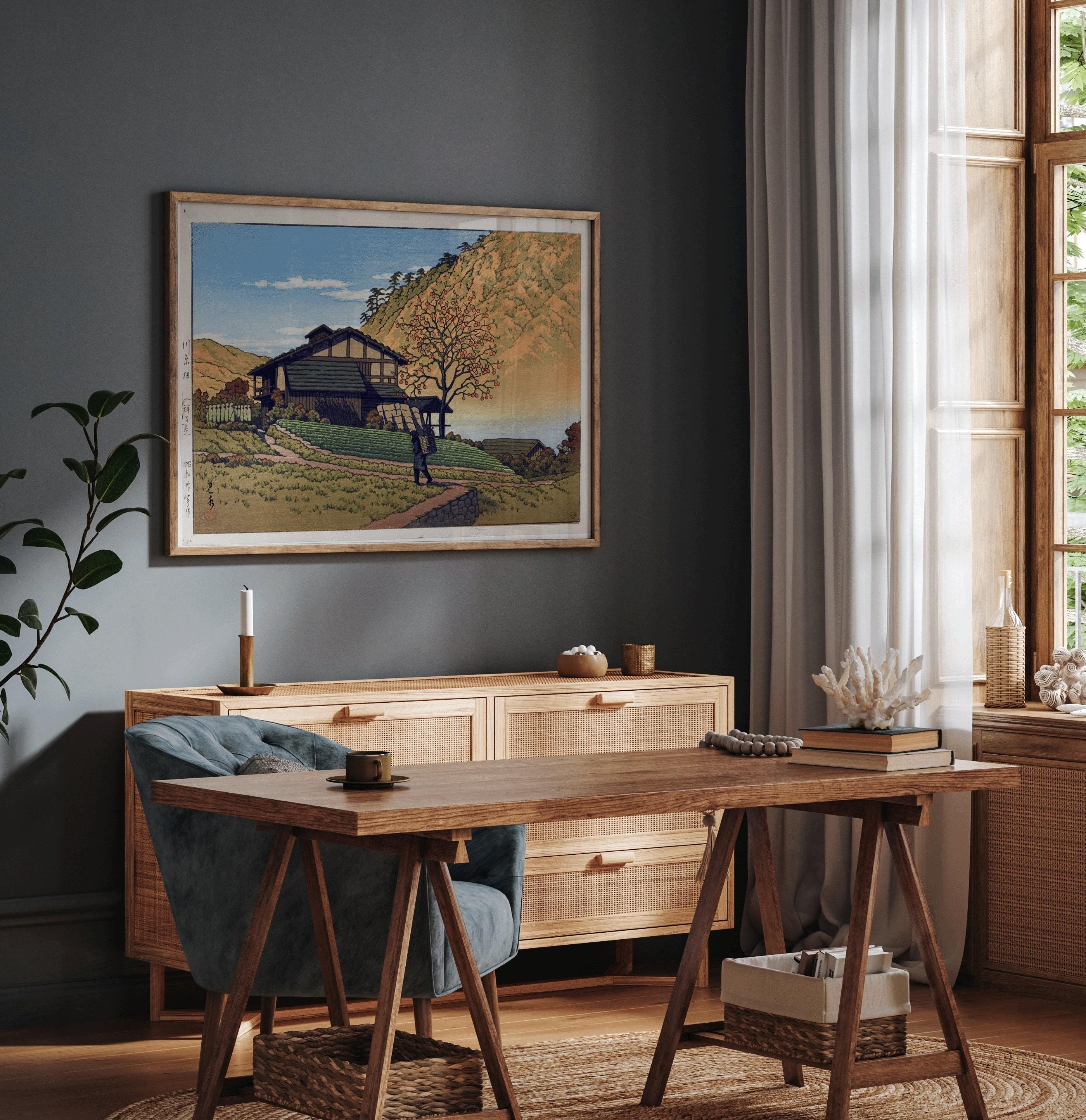 Kawase Hasui - Kawarahata Giclee Print: Japanese Woodblock Art - 9ArtPrints