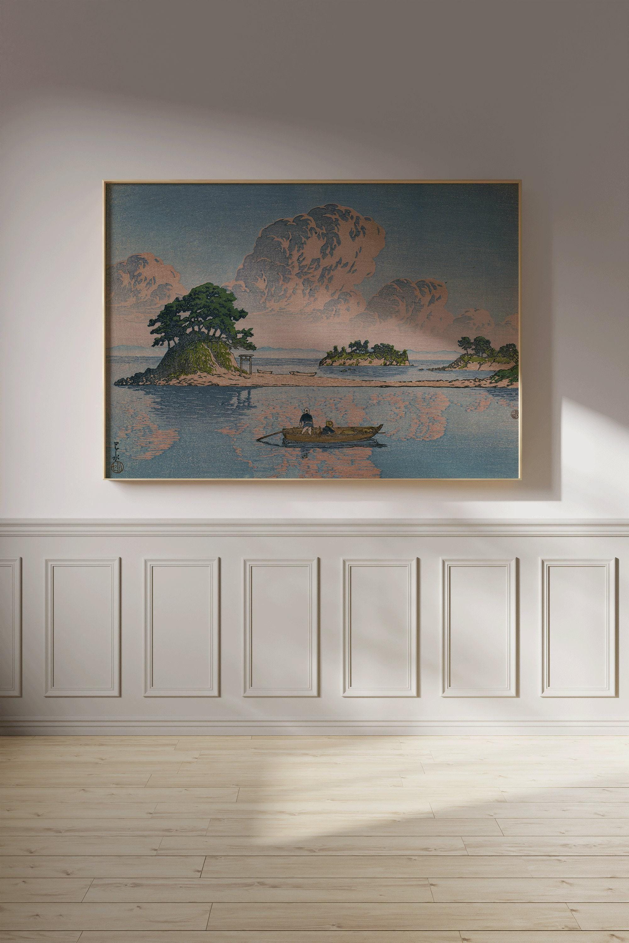Kawase Hasui - Kujukushima Island Giclee Print: Japanese Vintage Art - 9ArtPrints