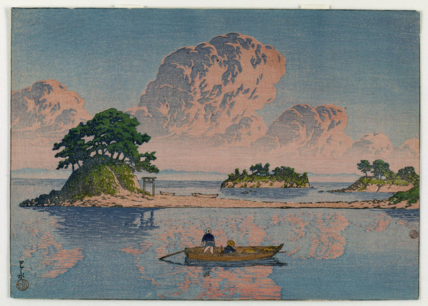 Kawase Hasui — Kujukushima Island Giclee Print: Japanese Vintage Art | Japanese Woodblock Print (Shin Hanga)