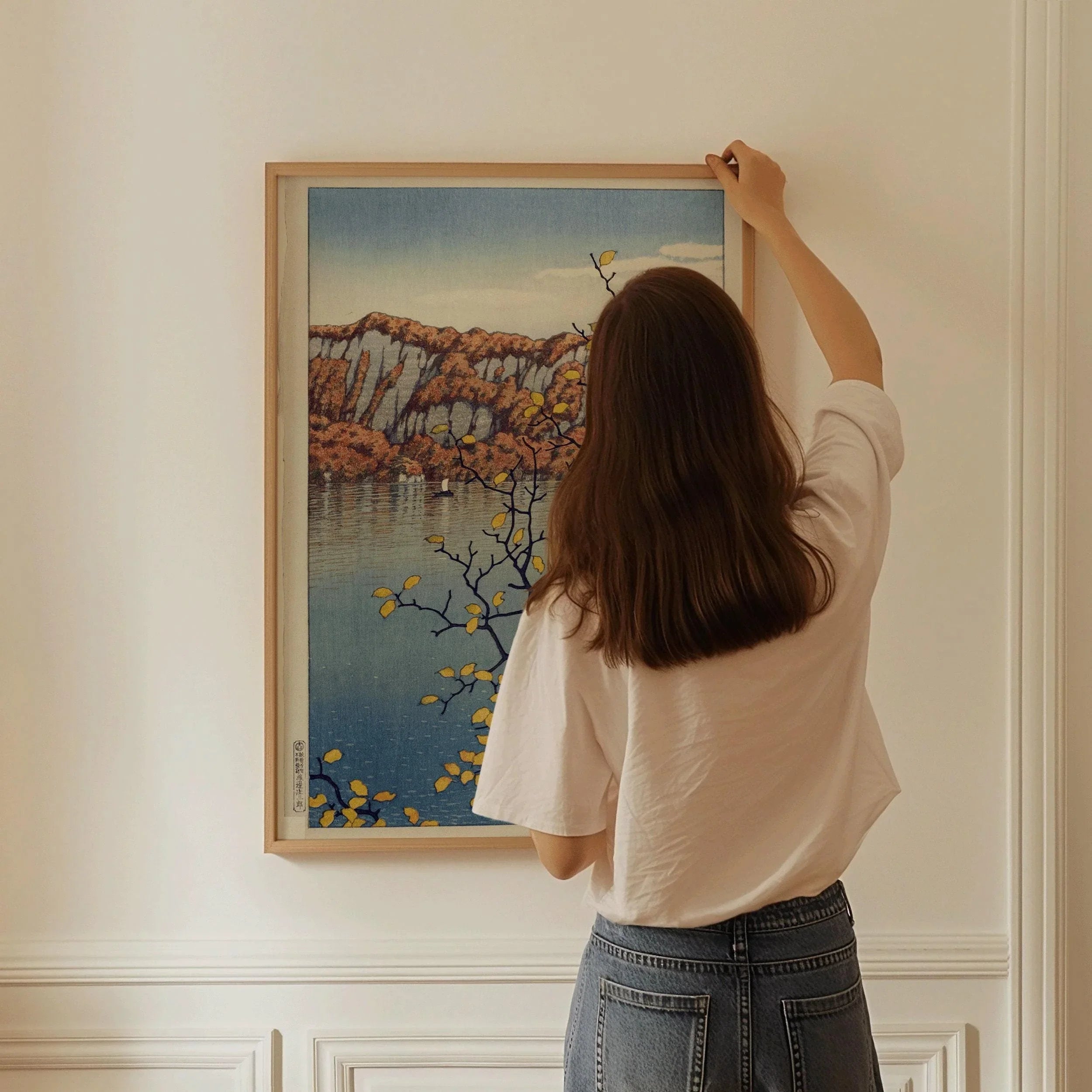 Kawase Hasui - Lake Towada Japanese Woodblock Print (Giclee) - 9ArtPrints